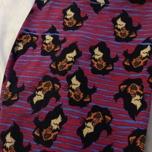 Lularoe leggings TC Scar Lion King